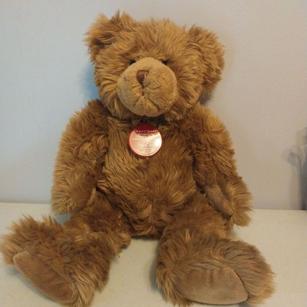 Build A Bear Workshop 2001 Centennial Limited Edition Brown Teddy Bear Plush 18”